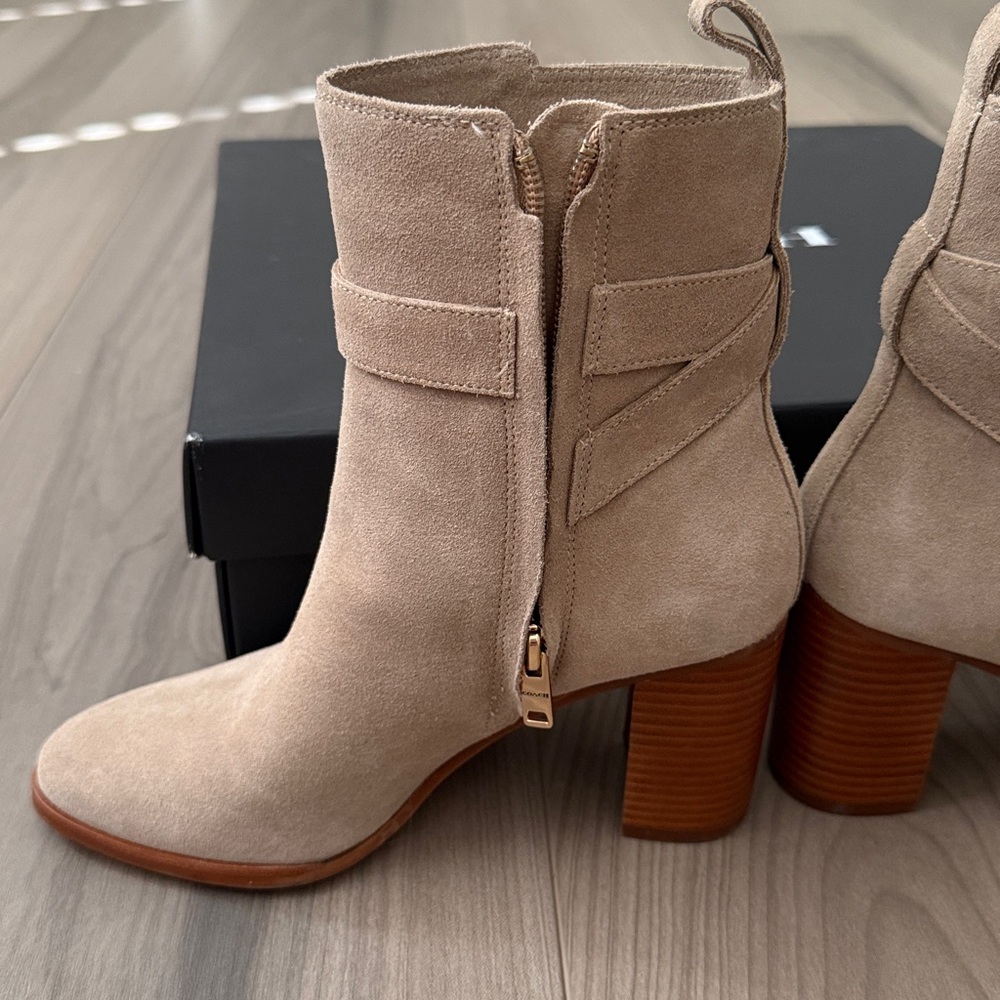 Coach Olivia Suede Boots - Picture 6 of 9